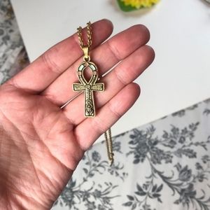 Alex and Ani Ankh necklace